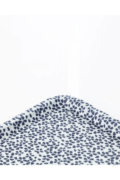 Rêve Bleu Fleur Sauvage Dikdörtgen Tepsi - Resim 2