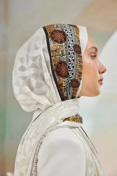 CARDİON YAKMA İPEK ŞAL - Resim 5