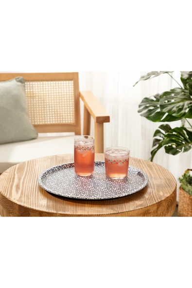 Rêve Bleu Fleur Sauvage Yuvarlak Tepsi ürün görseli 1