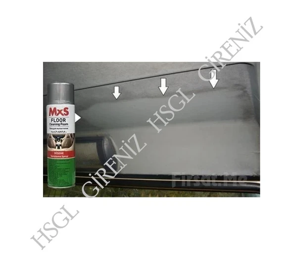 HSGL MxS Oto Araç İçi Döşeme ve Koltuk Temizleme Köpük Spreyi  500 ml Derinlemesine Temizlik Hoş Koku Kolay Uygulama - 3