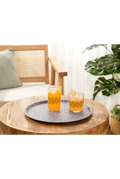 Rêve Bleu Baisse Yuvarlak Tepsi ürün görseli 1