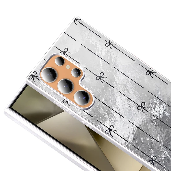 Galaxy S25 Ultra Kılıf Desenli  Mep Kapak - Resim 4