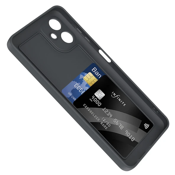 Galaxy A06 Kılıf Kamera Korumalı Kartlık Hazneli  Vitra Kapak - Resim 6