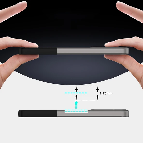 Galaxy A25 Kılıf Mıknatıslı  Duble Kapak - Resim 3