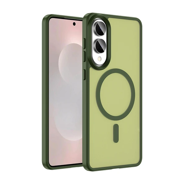 Galaxy S25 Edge Kılıf M-safe Şarj Özellikli Mat Arka Yüzey  Sio Kapak ürün görseli