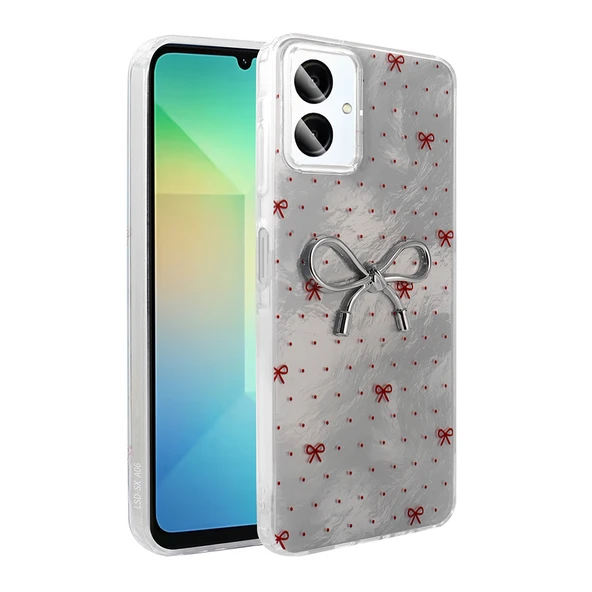 Galaxy A06 Kılıf Kamera Korumalı Figürlü  Ponti Silikon Kapak ürün görseli