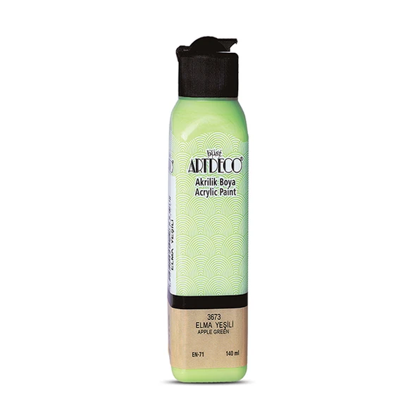 Artdeco Akrilik Boya 140 ML Elma Yeşili 070R-3673 ürün görseli