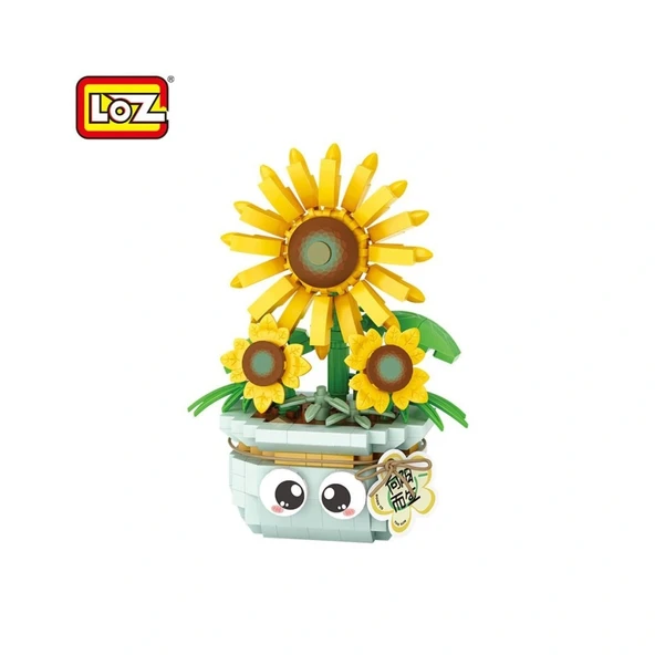 LZ-8840 NessiWorld SANessiWorldILI AYÇİÇEĞİ 320 PARÇA BLOCK OYUNCAK ürün görseli 1