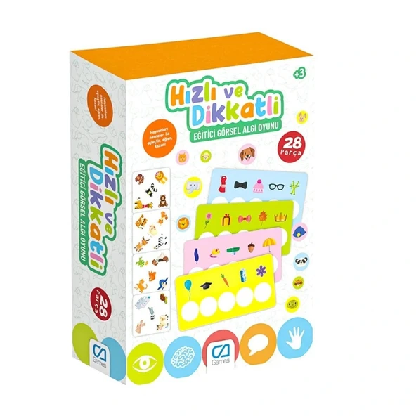 CA.5151 Hızlı ve Dikkatli - CA Games ürün görseli 1