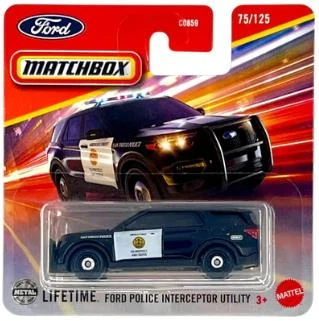 Matchbox Tekli Arabalar Ford Police İnterceptor Utility JBT10