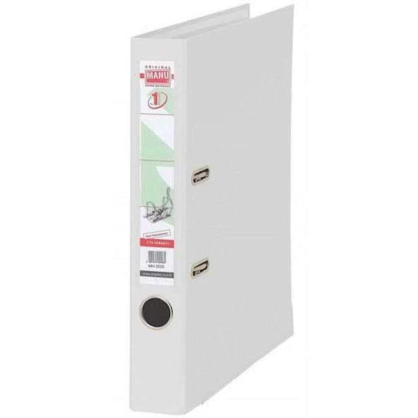 MANU 2035 DAR KLASÖR BEYAZ ürün görseli