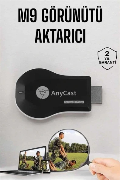 M9 Plus Hdmi Kablosuz Görüntü Ve Ses Aktarıcı HD Görüntü - 2
