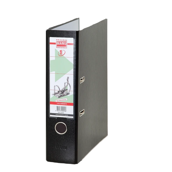 Manu Klasör Çakma Mekanizma Geniş Siyah 2030 ürün görseli