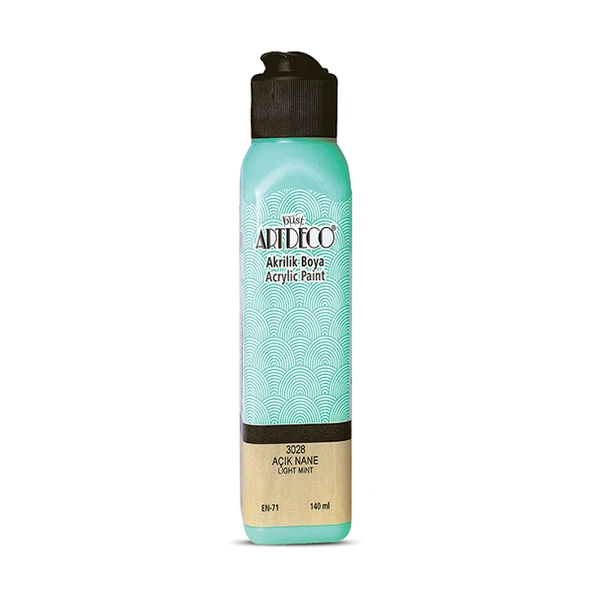 Artdeco Akrilik Boya 140 ML Açık Nane 070R-3028 ürün görseli