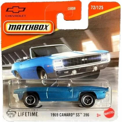 Matchbox Tekli Arabalar 1969 Camaro SS 396 JBR54 ürün görseli
