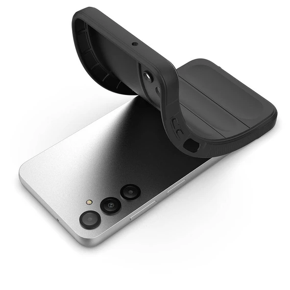 Galaxy A05S Kılıf Esnek TPU Oyuklu Arka Yüzey Tasarımlı  Etnik Silikon Kapak - Resim 5