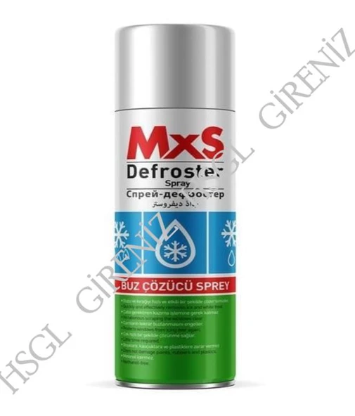 HSGL MxS Buz Çözücü Sprey – 400 ml Cam, Kilit ve Aynalar için Hızlı Etki – Don Önleyici Formül - 2