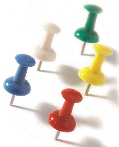 Mas 315 Silindirik Renkli Harita Çivisi - Resim 2