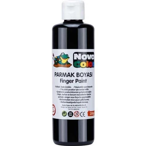 Nova Color Parmak Boyası Siyah 250 GR NC-445 ürün görseli