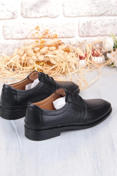 Mehmet Mete 42705 Face Rahat Esnek Kauçuk Taban Hakiki Deri Erkek Ayakkabı - Resim 5