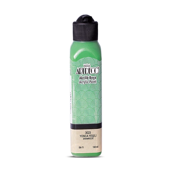 Artdeco Akrilik Boya 140 ML Yonca Yeşil 070R-3023 ürün görseli