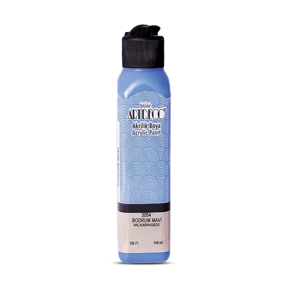 Artdeco Akrilik Boya 140 ML Bodrum Mavi 070R-3054 ürün görseli
