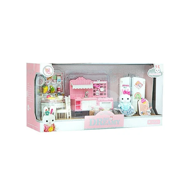 Bay Dreamy NessiWorld Tavşan Büyük Mutfak Oyun Seti - Resim 3