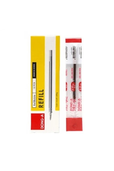 Dong-A Yedeği Mygel Jel 0.5 MM Kırmızı 211130 (12 Li Paket) ürün görseli