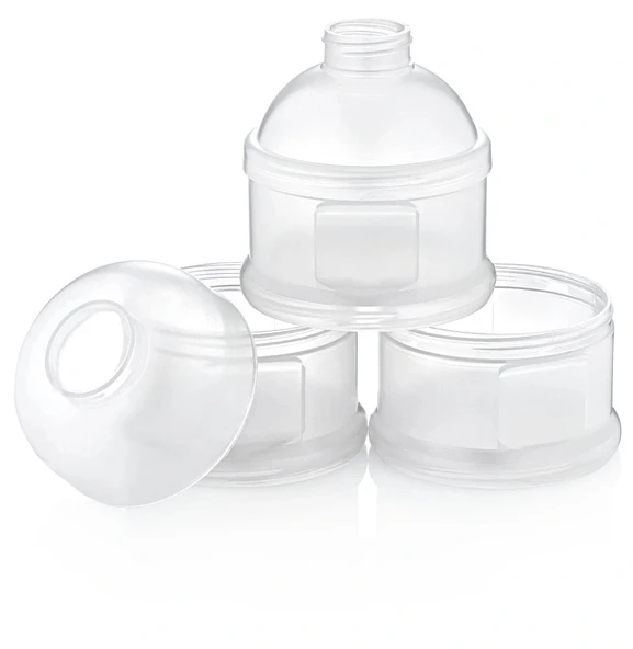 Katlı Toz Mama Kabı 545 Beyaz - Resim 2