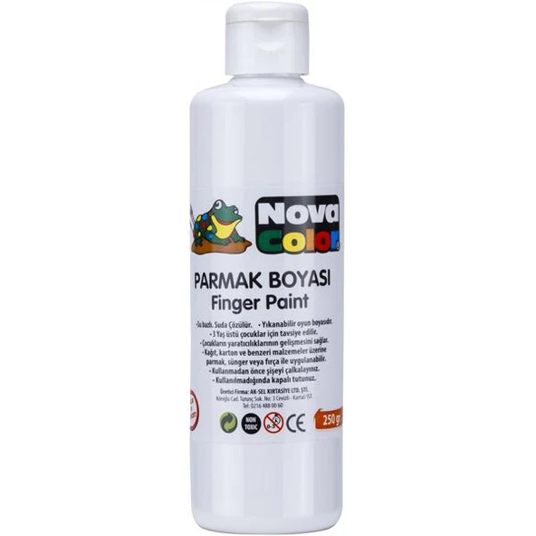 Nova Color Parmak Boyası Beyaz 250 GR NC-446 ürün görseli