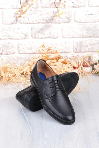 Mehmet Mete 42705 Face Rahat Esnek Kauçuk Taban Hakiki Deri Erkek Ayakkabı - Resim 6