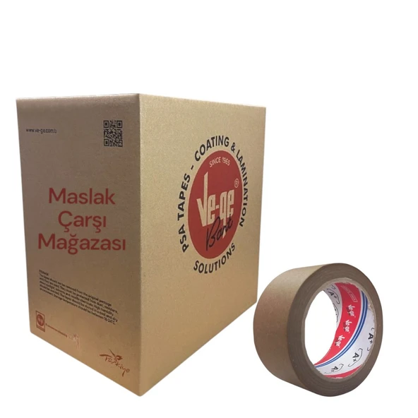 Maskeleme Bandı Ve-Ge A+ Plus 48mm x 35m 36'lı Koli ürün görseli