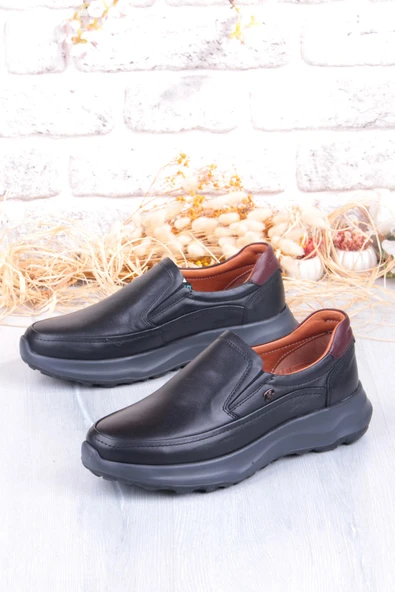 King Paolo I1304 Cloud Anatomik Hakiki Deri Erkek Ayakkabı - Resim 3