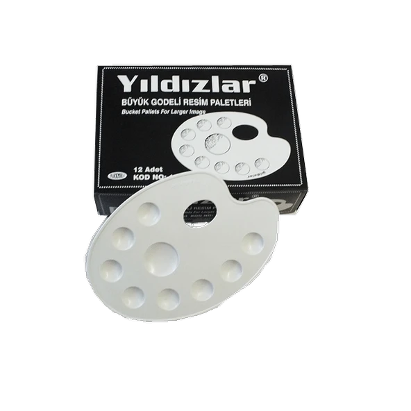 Yıldızlar Palet Oval Godeli Büyük 138 ürün görseli