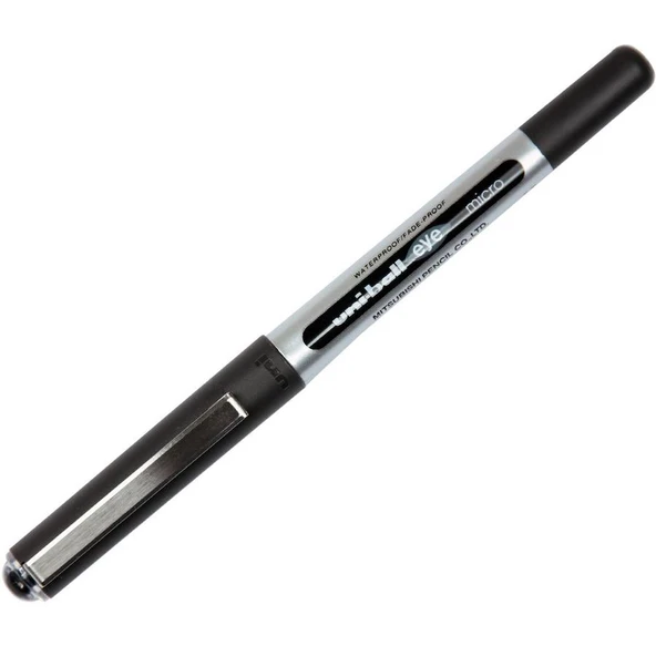 Uni-ball Ub-150 Eye Micro Roller Kalem 0.5 mm Siyah 12'li Paket ürün görseli