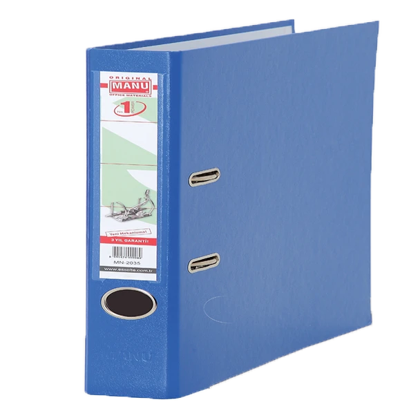 Manu Klasör Çakma Mekanizma Geniş Mavi 2030 ürün görseli