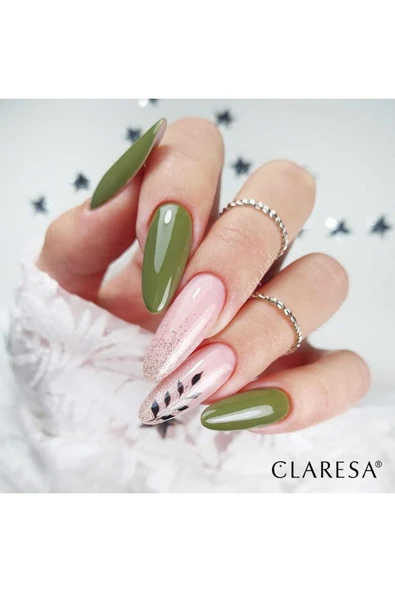 Claresa Kalıcı Oje Green Pastel Yeşil 802 5gr - Resim 3
