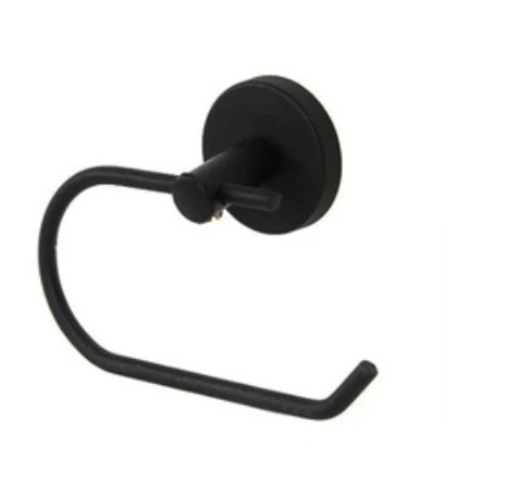 MK YAPIŞKANLI AÇIK TUVALET KAĞITLIĞI SİYAH ürün görseli