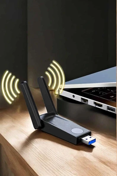 Dual Band Wifi Alıcı Adaptör USB 3.0 Destekli - 4