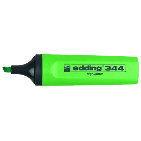 Edding Fosforlu Kalem 344 Yeşil ürün görseli