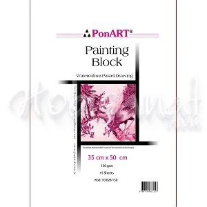 Ponart Painting Block 150g 15 yp 35x50 ürün görseli