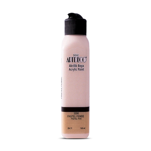 Artdeco Akrilik Boya 140 ML Pastel Pembe 070R-3006 ürün görseli