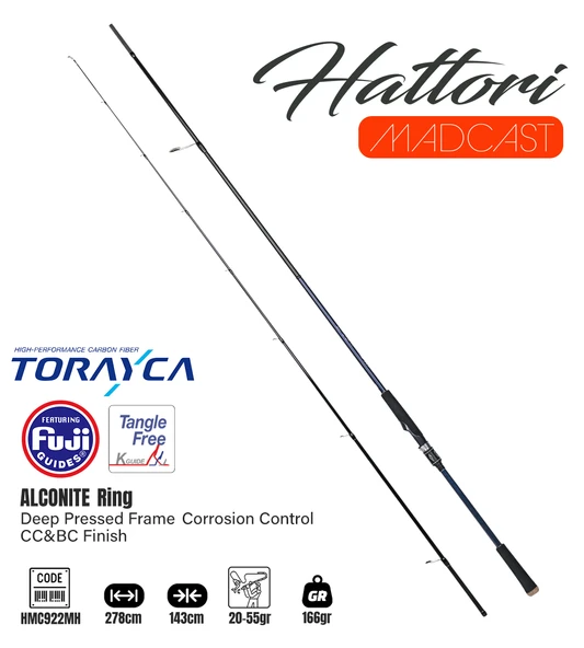 Fujin Madcast 278cm 20-55gr Spin Kamışı ürün görseli