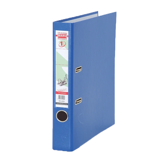 Manu Klasör Çakma Mekanizma Dar Mavi 2035 ürün görseli
