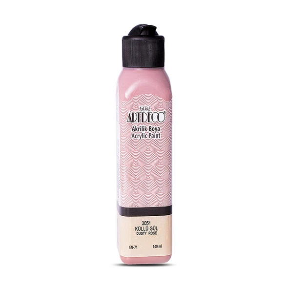 Artdeco Akrilik Boya 140 ML Küllü Gül 070R-3051 ürün görseli
