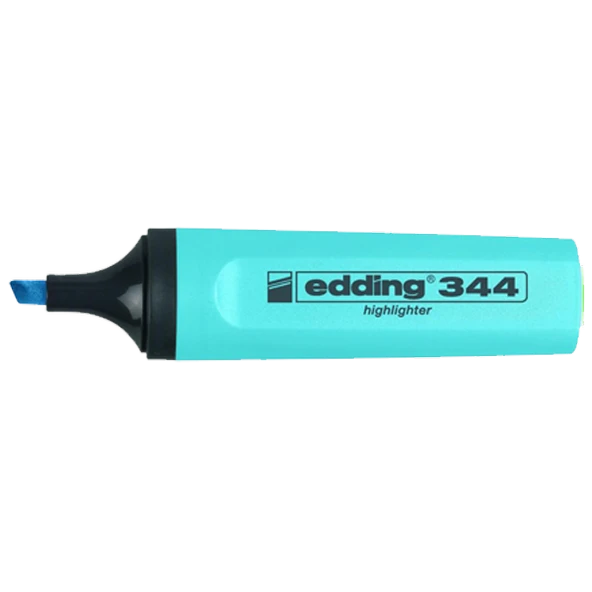 Edding Fosforlu Kalem 344 Mavi ürün görseli