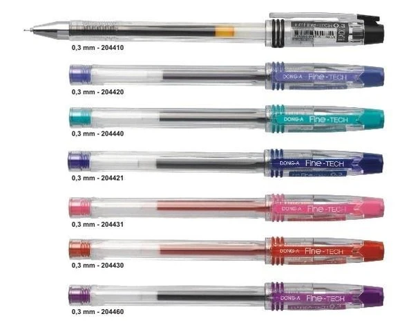 Dong-a Fine-Tech 0,3 mm İğne Uçlu Kalem - Resim 3
