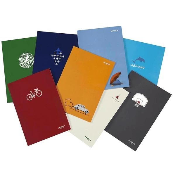 Mopak Okul Defteri A5 100 Kareli Defter