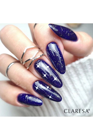 Claresa Kalıcı Oje Blue Derin Koyu Mavi 716 5gr - Resim 3