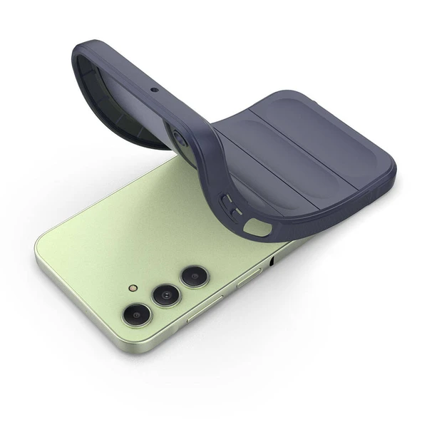 Galaxy A25 Kılıf Esnek TPU Oyuklu Arka Yüzey Tasarımlı  Etnik Silikon Kapak - Resim 4